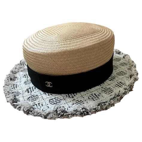 chanel chapeau de paille|chanel boutique.